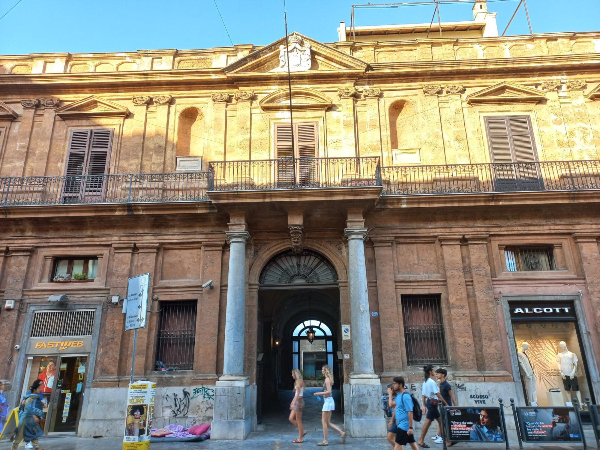 팔레르모 Al Palazzo Del Principe Al Massimo 아파트 외부 사진