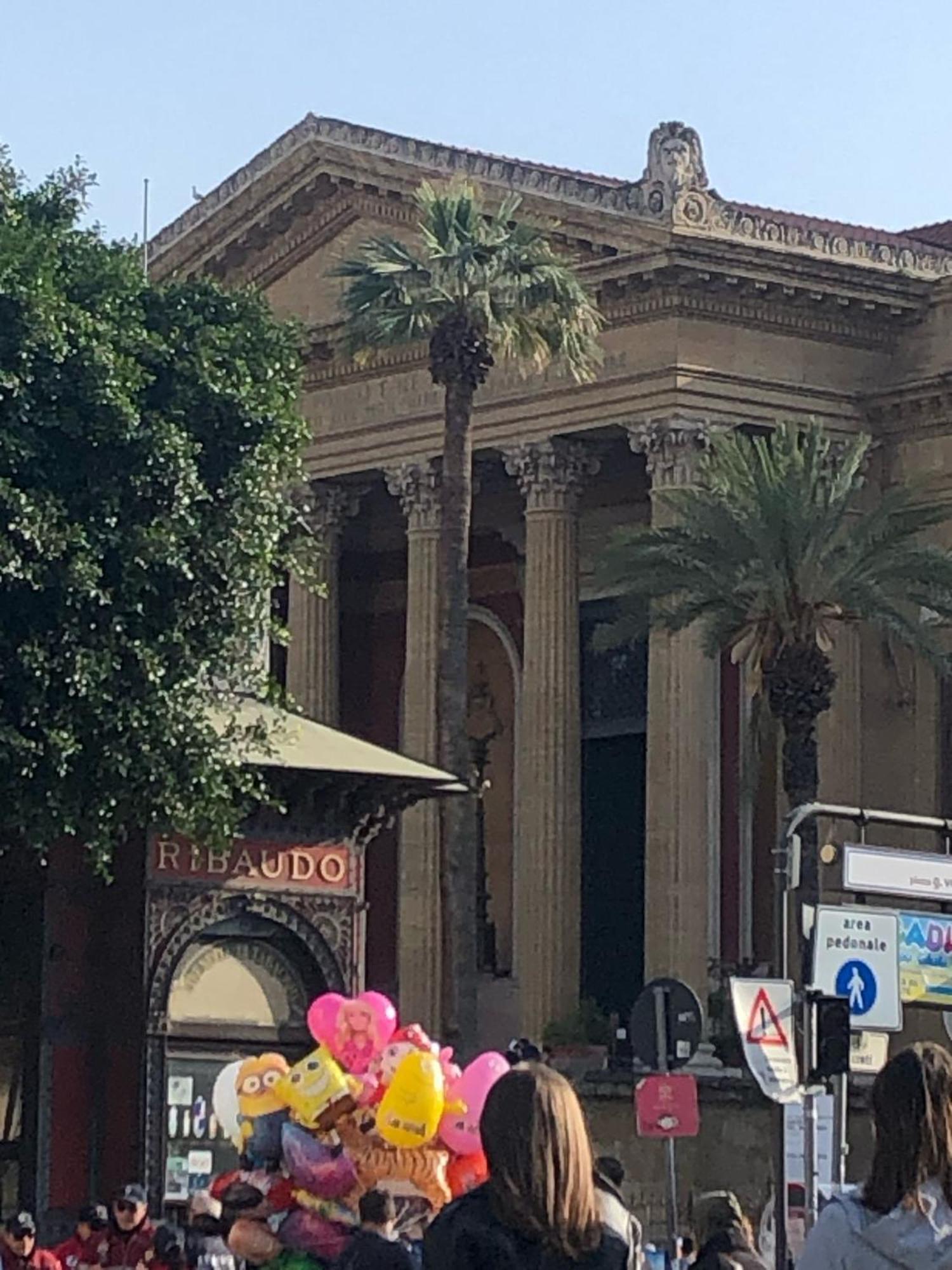팔레르모 Al Palazzo Del Principe Al Massimo 아파트 외부 사진