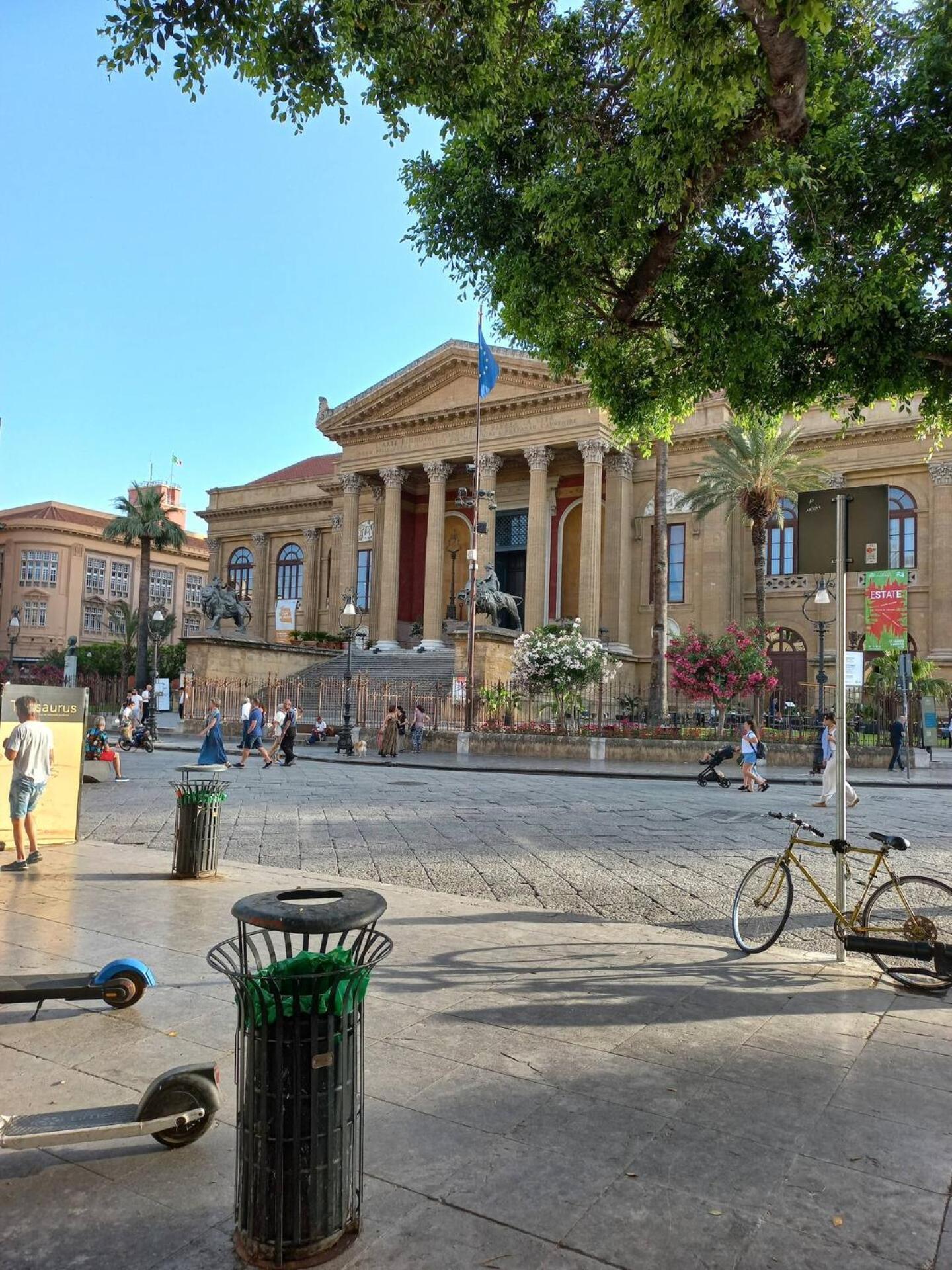 팔레르모 Al Palazzo Del Principe Al Massimo 아파트 외부 사진