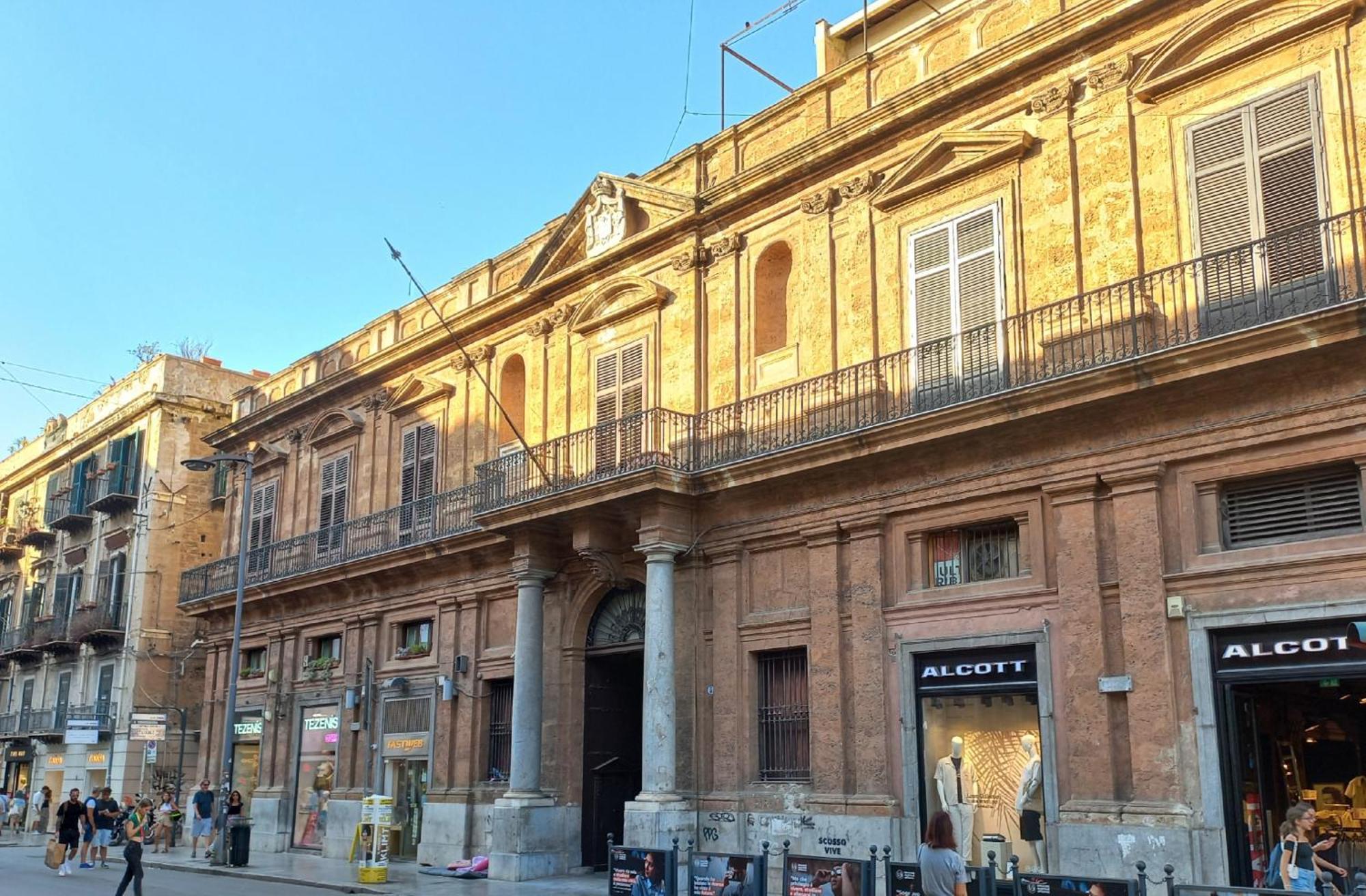 팔레르모 Al Palazzo Del Principe Al Massimo 아파트 외부 사진
